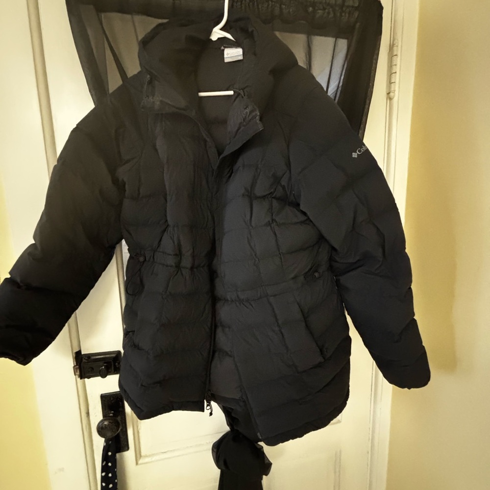 Columbia Black Puffer Jacket